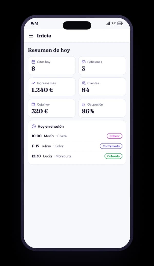 Tu panel de control
